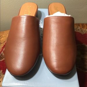 Seychelles nose dive leather cognac 9.5